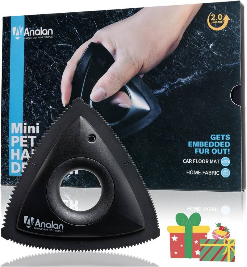 Analan Mini Pet Hair Remover for Car Detailing