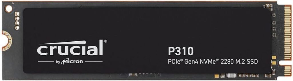Crucial P310 2TB PCIe Gen4 3D NAND NVMe M.2 SSD – CT2000P310SSD801
