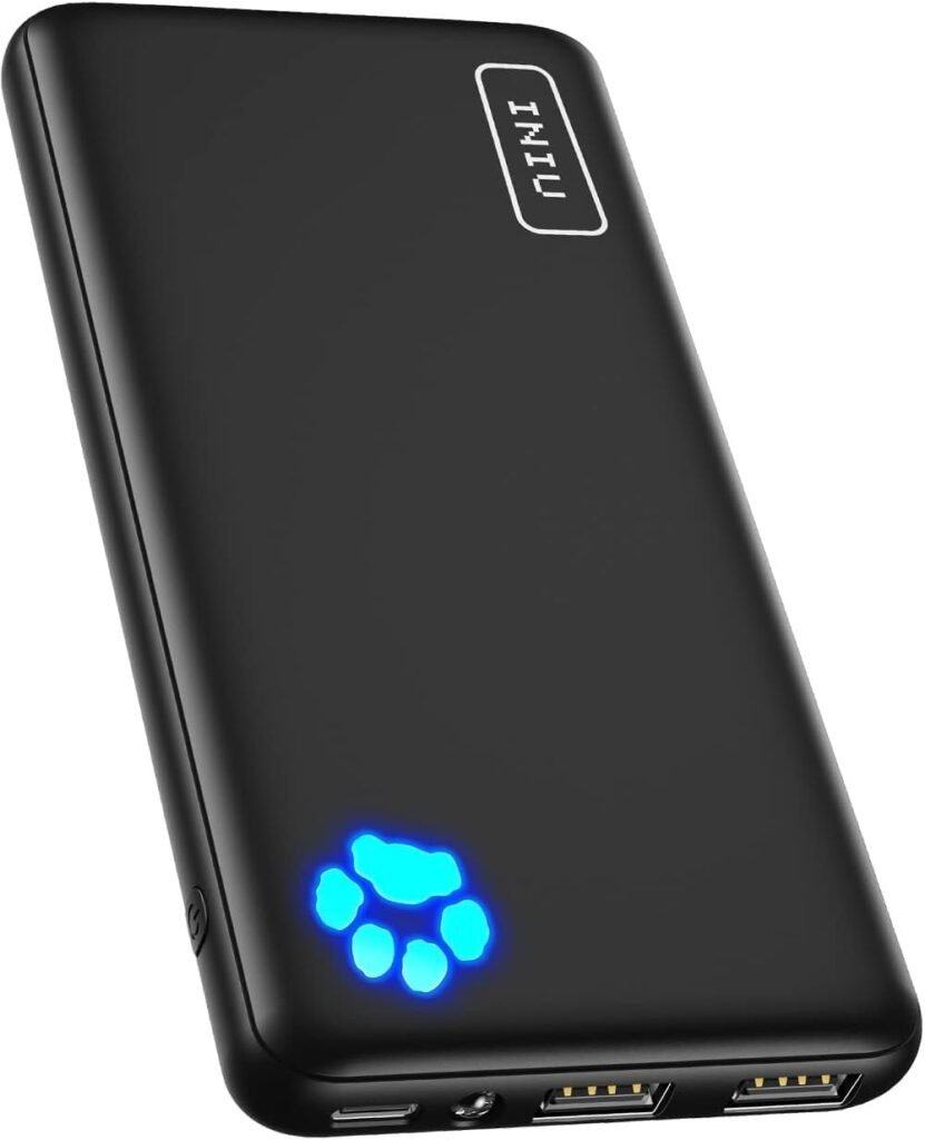 INIU Portable Charger, 10000mAh Power Bank