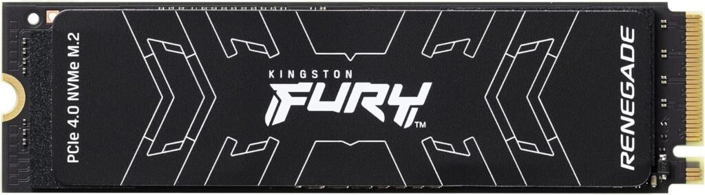 Kingston FURY Renegade 2TB PCIe Gen 4.0 NVMe M.2 SSD – SFYRD 2000G