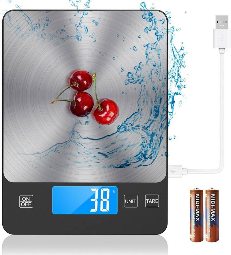 NASA-Grade 33lb Digital Kitchen Scale