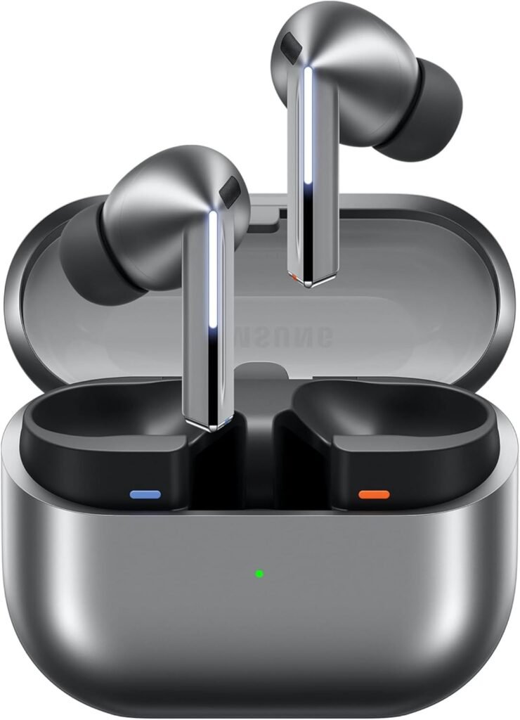 SAMSUNG Galaxy Buds 3 Pro AI True Wireless Bluetooth Earbuds – Silver