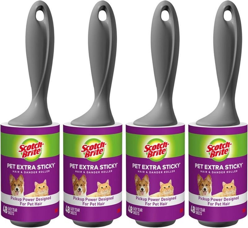 Scotch-Brite Pet Hair Pickup Extra Sticky Lint Roller