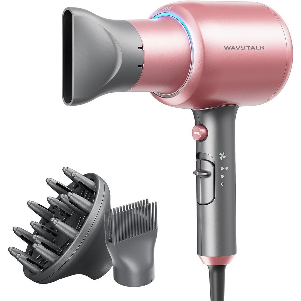 Wavytalk Hair Dryer – Blown Away Ionic Hair Dryer for Curly Hair