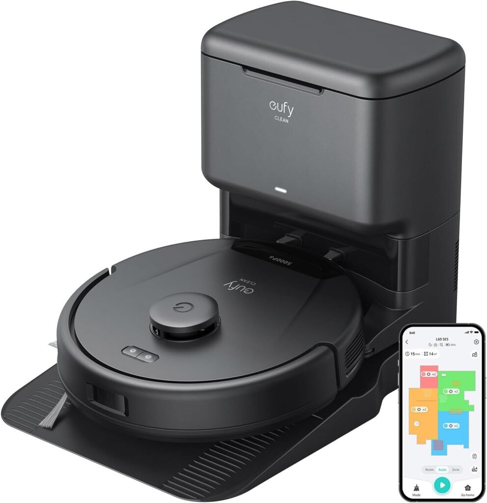 eufy L60 Robot Vacuum with Self Empty Station