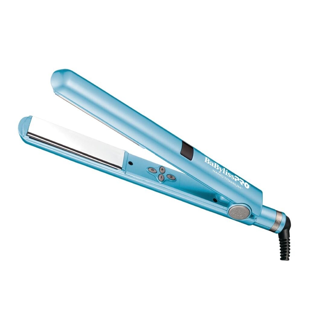 BaBylissPRO Nano Titanium Flat Iron Hair Straightener