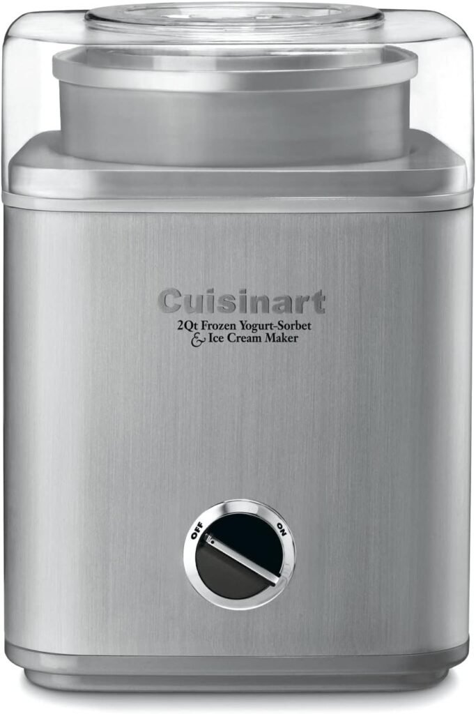 CUISINART Ice Cream Maker (Ice Maker and Frozen Yogurt Machine)