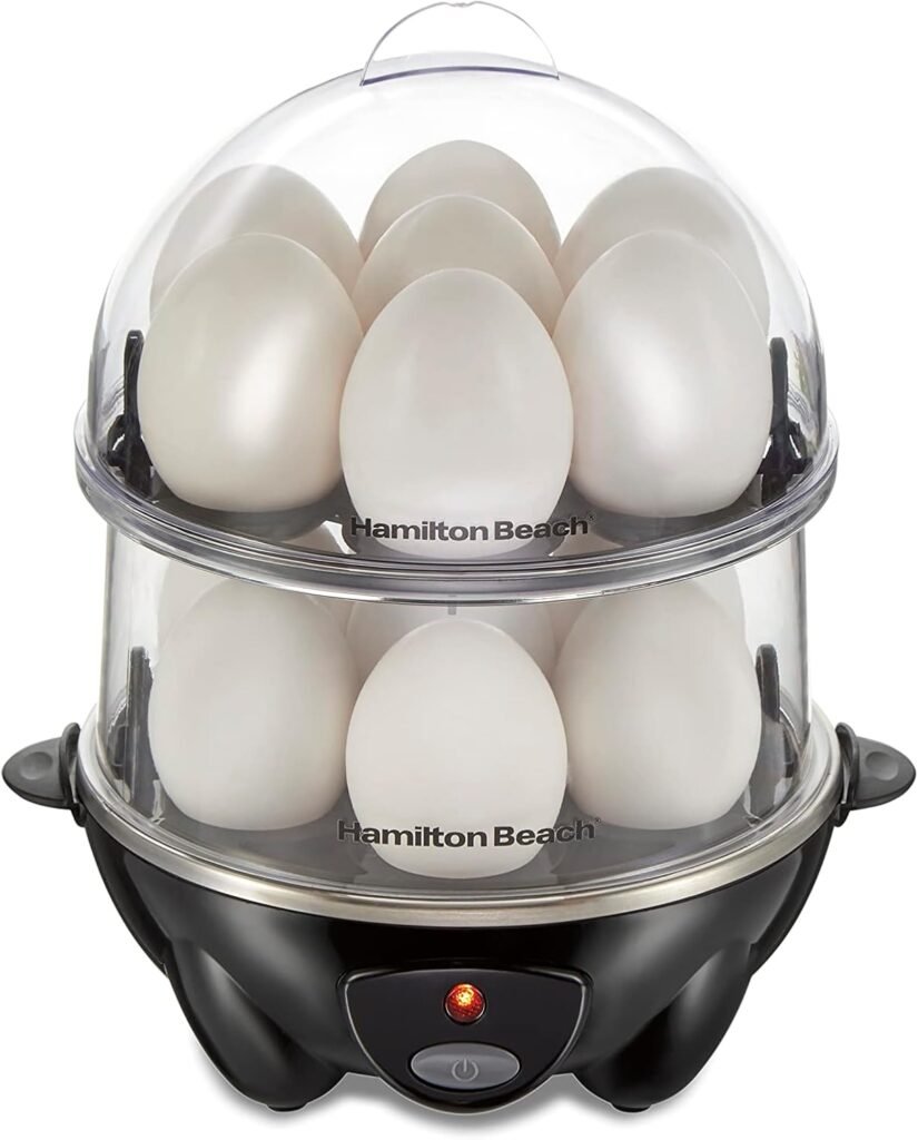 Hamilton Beach 3‑in‑1 Electric Egg Cooker (25508)