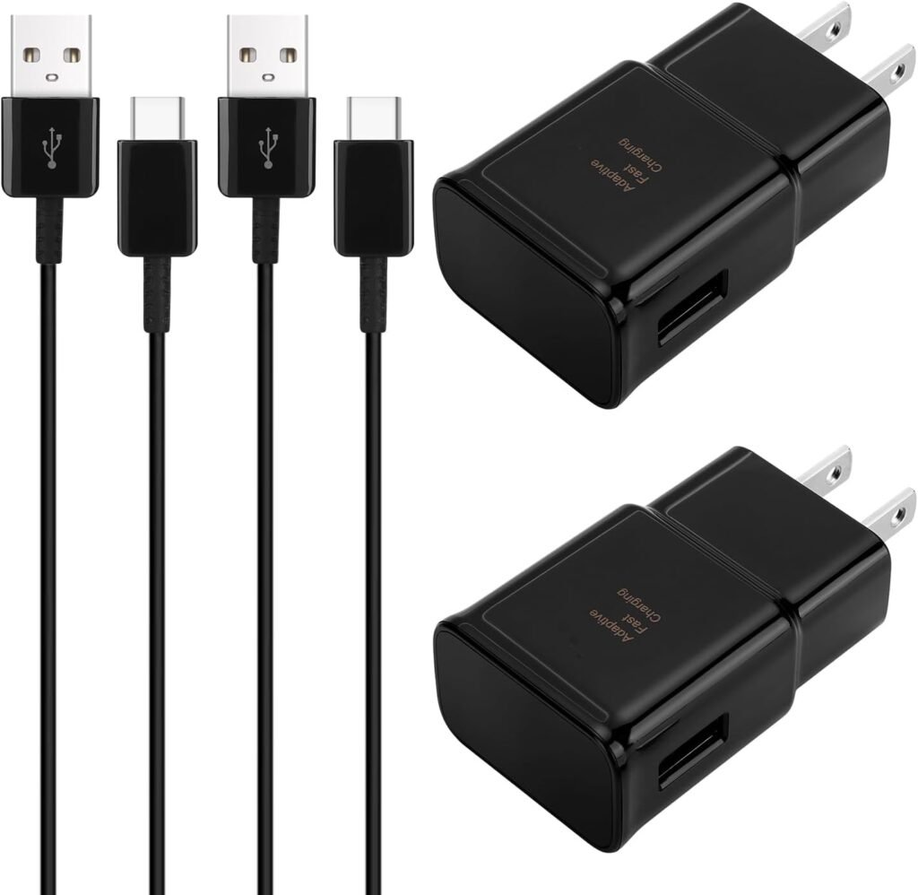 Phone Charger for Android, Samsung Charger Fast Charging Cord Type C (6.6ft)