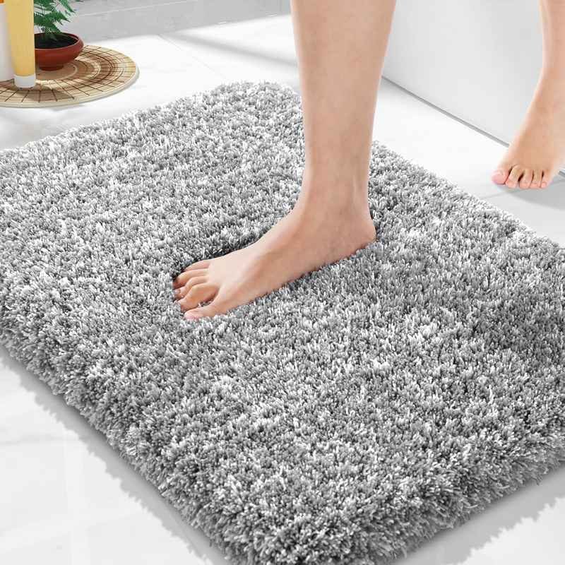 Yimobra Bathroom Rugs Non Slip Washable 24x17