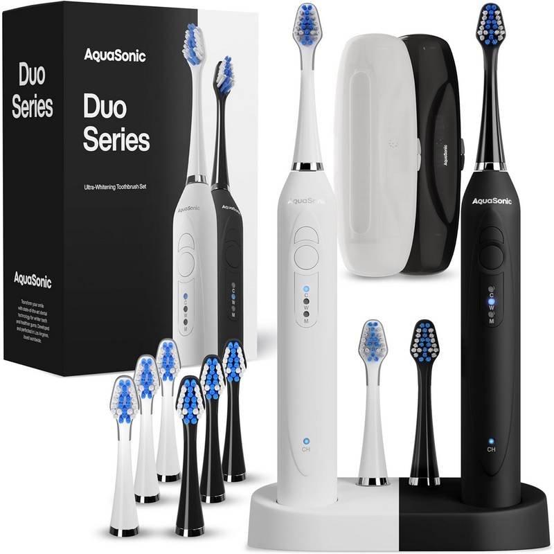Aquasonic Duo – Dual Handle Ultra Whitening