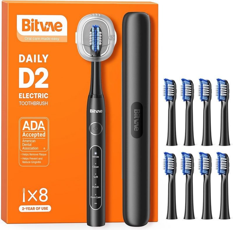 Bitvae Ultrasonic Electric Toothbrush (D2)